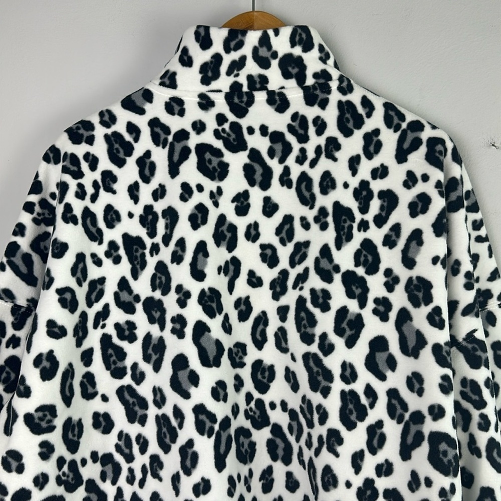 NEW Fabletics Rayne Polar Fleece Zip-Up Sweater Relaxed Fit XXL Pockets Mockneck - Picture 12 of 16